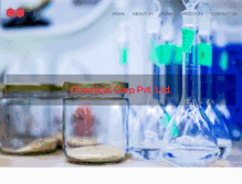 Tablet Screenshot of chemcorp.in